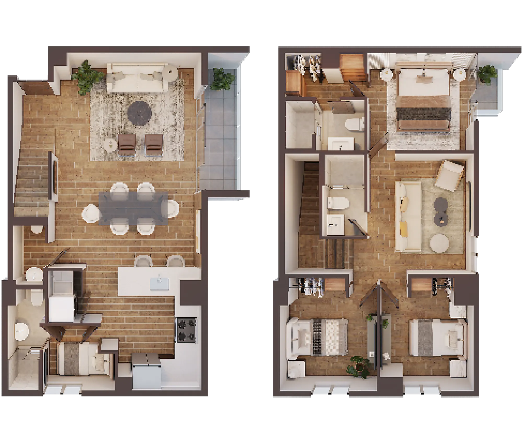 Plano de Apartamento B