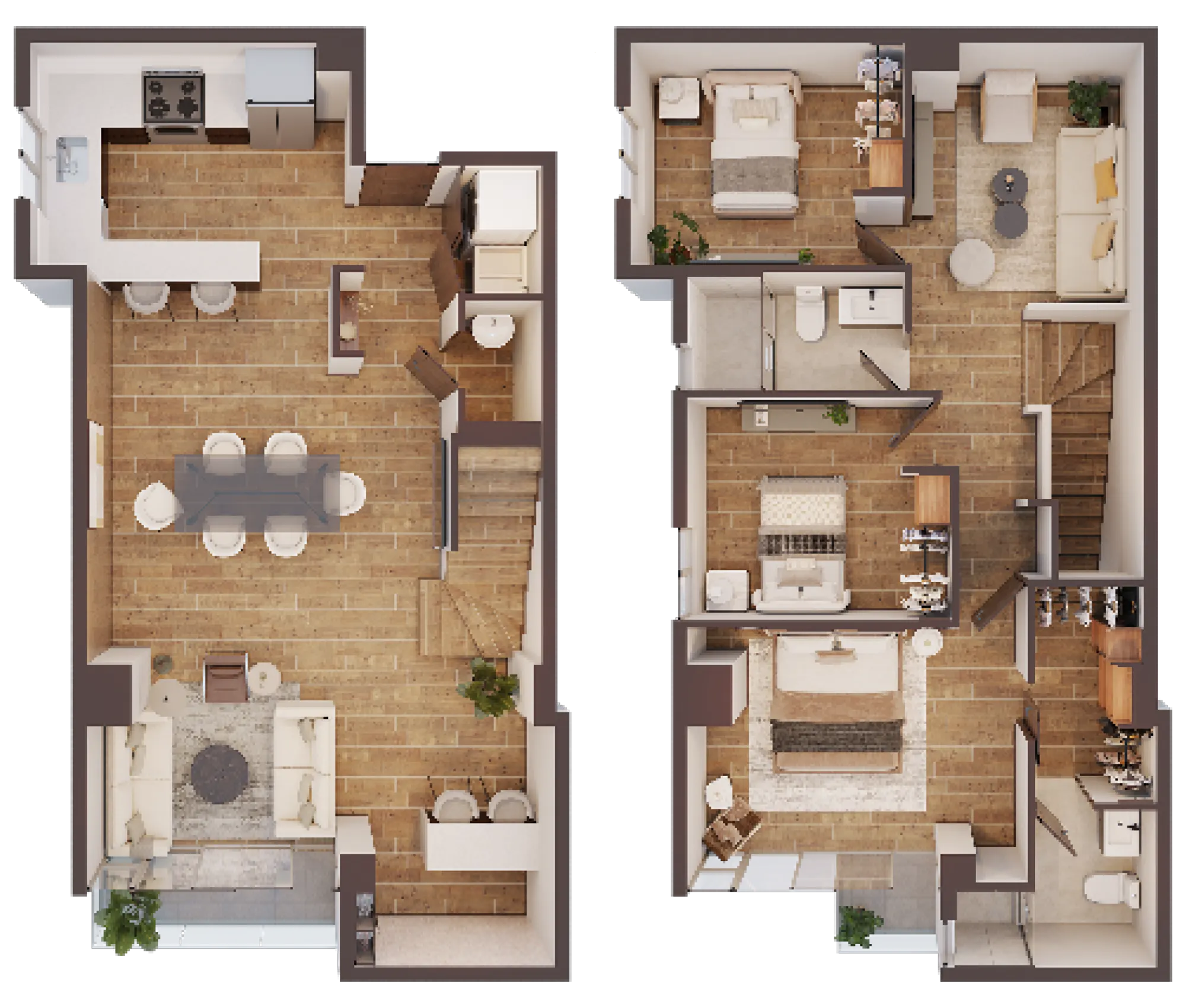Plano de Apartamento A